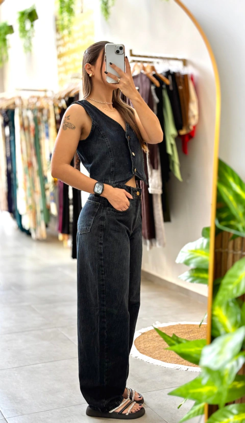 Calça Balloon Vintage
