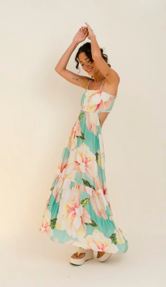 Vestido Iracema Aquaflor