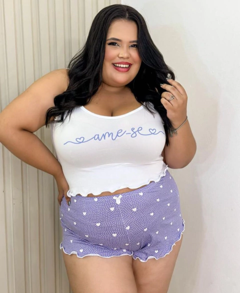Baby doll Ondinha - Plus size