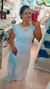Vestido Tricot branco na internet