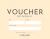Voucher de regalo