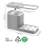 Dispenser Detergente Esponja Toalla Cocina Jabón Drenaje - De todo un poco!