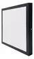 Painel Sobrepor Quadrado Preto 18W 22x22