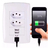 Carregador Turbo Tomada Parede 2 Usb 3a 5v Bivolt Master 23