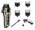 Máquina de cortar cabelo Kemei KM-1990 preto e dourado 110V/240V - comprar online