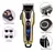 Máquina de cortar cabelo Kemei KM-1990 preto e dourado 110V/240V na internet