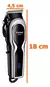 Máquina de corta cabelo Com Display Digital Kemei Km-119 - ELETRORLS