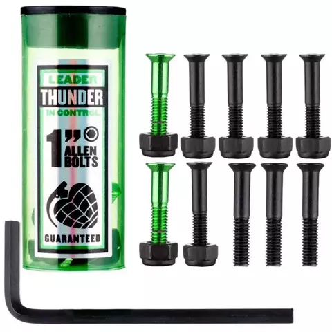 Parafuso De Base Thunder 2,5cm Skate Importado + Chave Allen