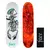 Shape Face Skate 8.0 Dia de Los Muertos - Scorpión Blanco