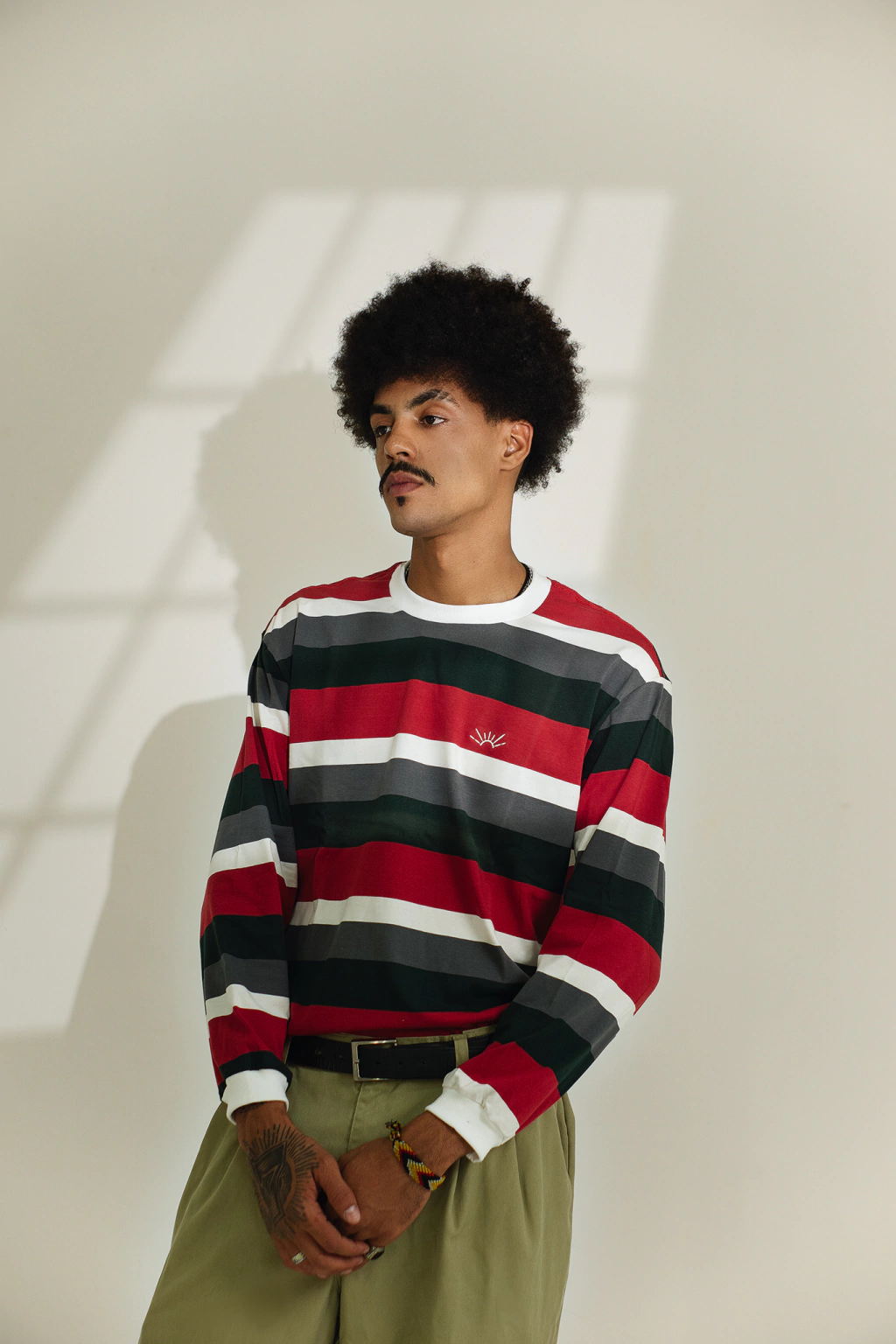 Camiseta Listrada Retro