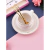 Set X6 Cuchara Cafe Postre Te Diseño Flor Acero Inoxidable - SolShop
