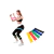 Set Kit X5 Bandas Fitness Isométricas Tiraband Ejercicio Gym