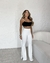Calça Flare Fenda - comprar online