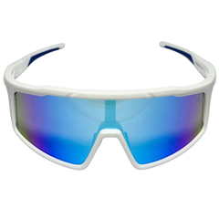 ÓCULOS ALFA - BRANCO E AZUL - comprar online