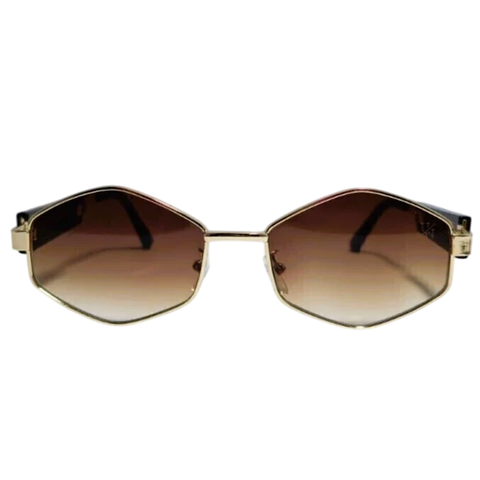 ÓCULOS MEERUT - DOURADO/MARROM - comprar online