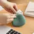 Bolsa de armazenamento oval de silicone, cabo de dados portátil, caixa de armaz - loja online