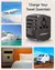 Lencent-Adaptador Universal de Viagem, Carregador Tudo-em-um, 3 Portas USB, 1 Ca