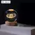 Crystal Ball Night Lamp para Quarto, Série Universo, Lua Saturno, Base de Madeira - Nicho4U