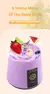 Liquidificadores Elétricos Portáteis de Suco de Frutas, Mini Garrafa, Casa, US