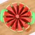 Cortador de aço inoxidável melancia fatiadores, cortador de frutas, frutas grande