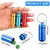 Portátil Mini impermeável alumínio pílula caixa, estojos, recipiente, organi - comprar online