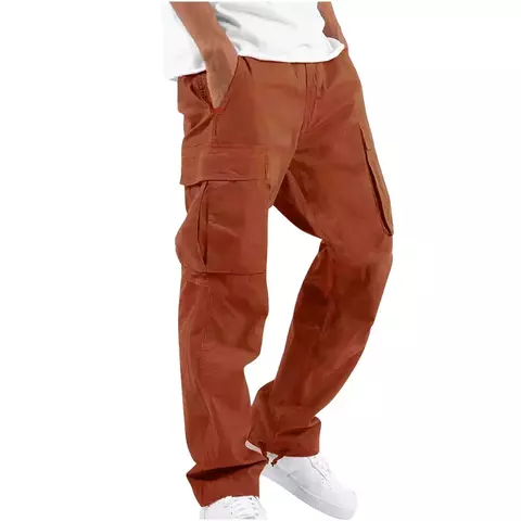 Calça Teen Cargo Casual Masculina