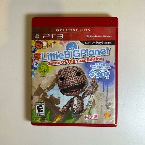 LITTLE BIG PLANET Game Of The Year Edition. Greatest Hits. Videojuegos PS3
