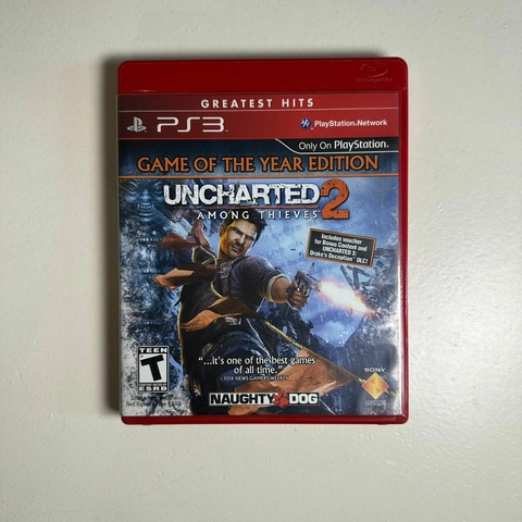 UNCHARTED 2 Among Thieves Game Of The Year Edition. Greatest Hits. Videojuego PS3