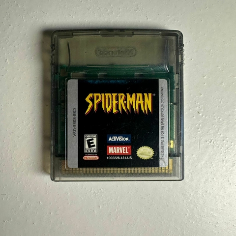 SPIDER-MAN. Videojuego GBC