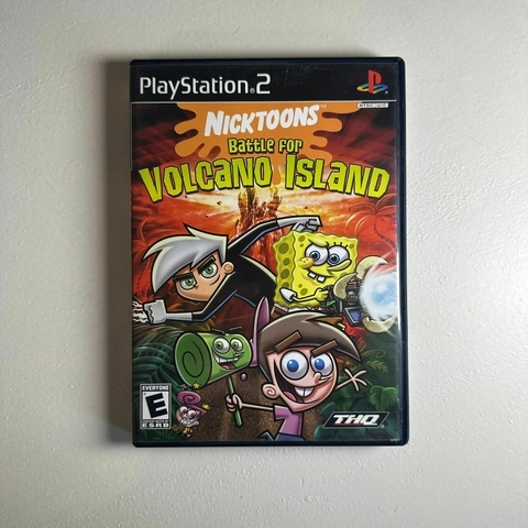 NICKTOONS Battle For Volcano Island. Videojuego PS2