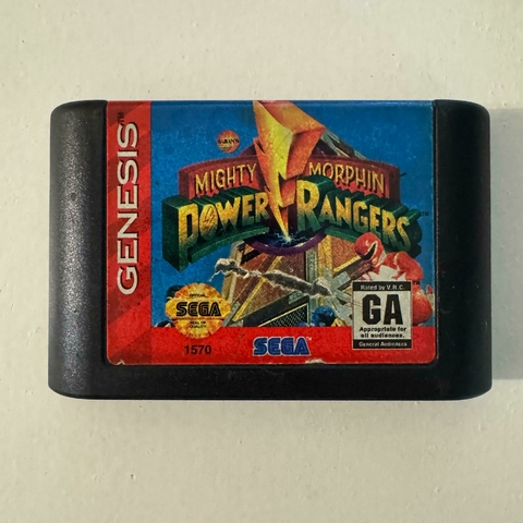 MIGHTY MORPHIN POWER RANGERS. Videojuego GEN