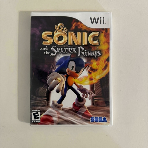 SONIC AND THE SECRET RINGS. Videojuego WII
