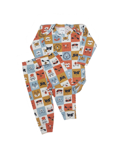 Conjunto Body Estampado - Bichinhos