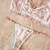 Conjunto Mara - Top forrado en modal y tanga cola less en encaje - comprar online