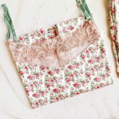 Pijama Denise Visón - Musculosa y short en modal, ambos con detalle en puntilla en internet