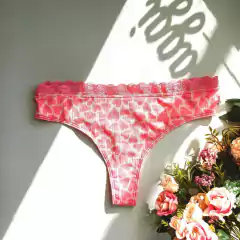 Culottin Corazón - Cola less en morley estampado