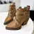 DAYA CUERO CAMEL - comprar online