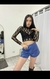 camiseta encaje