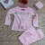 Conjunto de Moletom Infantil Feminino Flor de Menina - comprar online