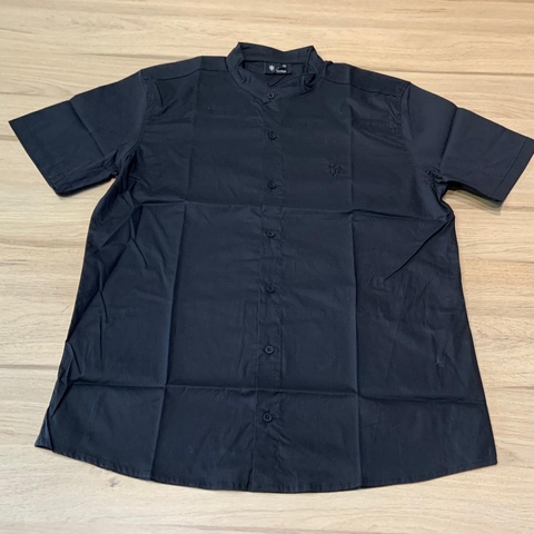 CAMISA GOLA PADRE M/C RVRA PRETA - G
