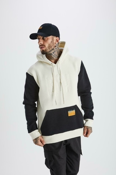 Blusão Moletom Buh Bicolor - comprar online
