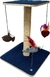 Arranhador Para Gatos Carpete E Poste Sisal Com 3 Brinquedos - Tinenen Artigos para Cães e Gatos