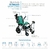 Silla de Ruedas Transporte (Reposabrazos y Pies Abatibles) RF: VH863 - comprar online