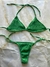 Bikini texturada verde oscuro - comprar online