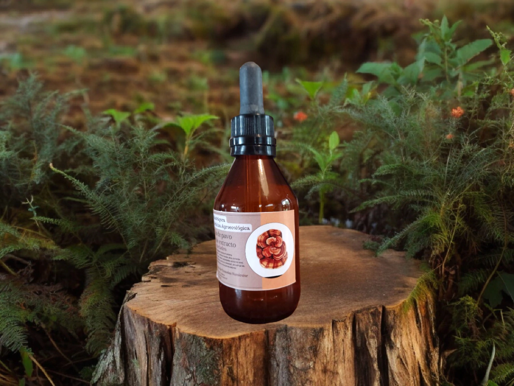 Doble Extracto de Cola de Pavo x 60 ml.