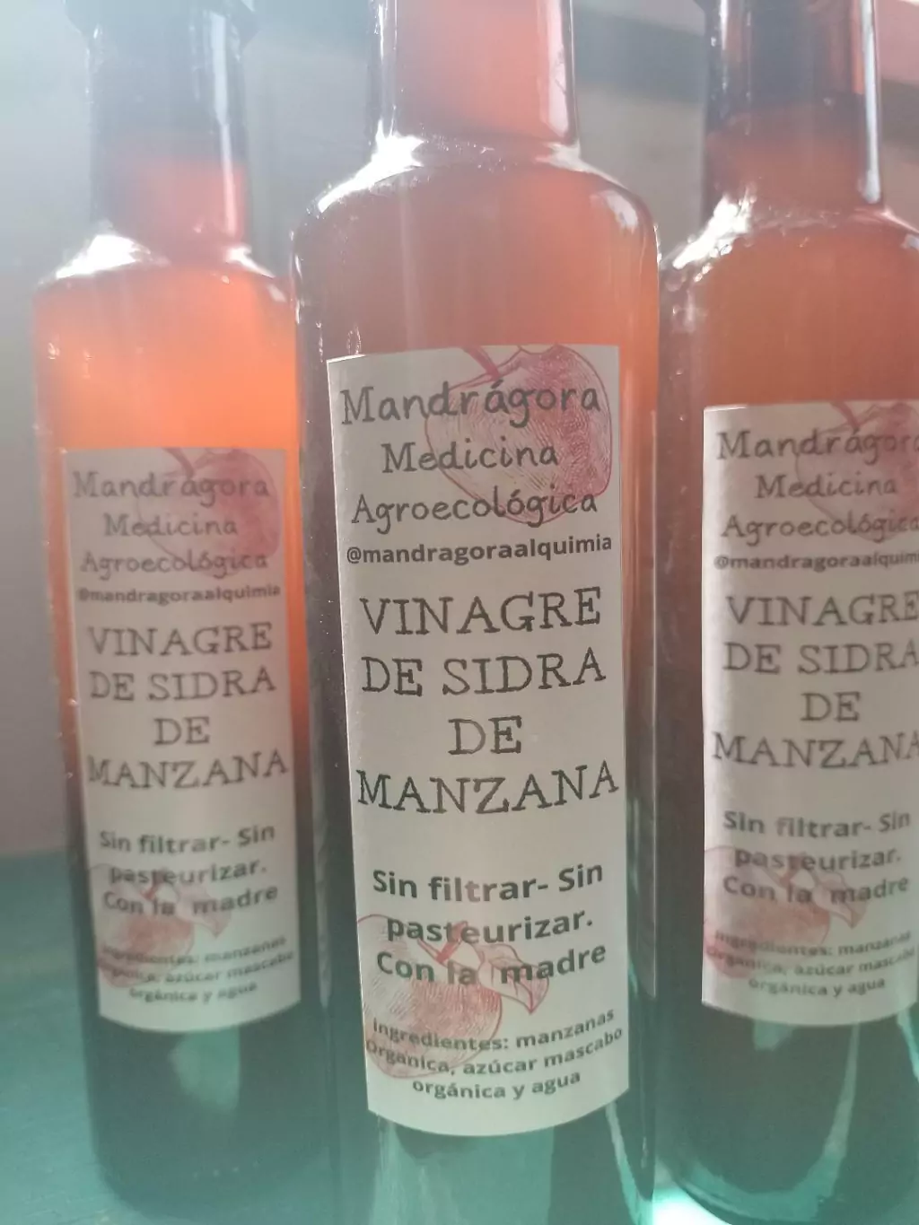 Vinagre de Manzana Orgánico x 250 ml