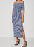 VESTIDO LISTRADO LISTRADO - comprar online