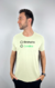 Camiseta Masculina Pima Manga Curta Frase Dinheiro / Crédito na internet