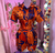 Conjunto satin naranja