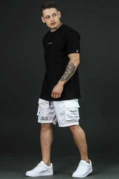 camisa preta black targ stile - comprar online